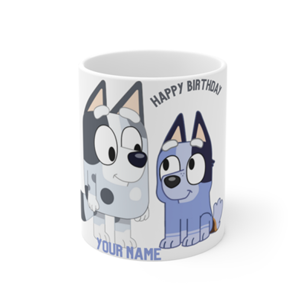 Bluey Mug For Kids | Birthday Party Giveaway Gift